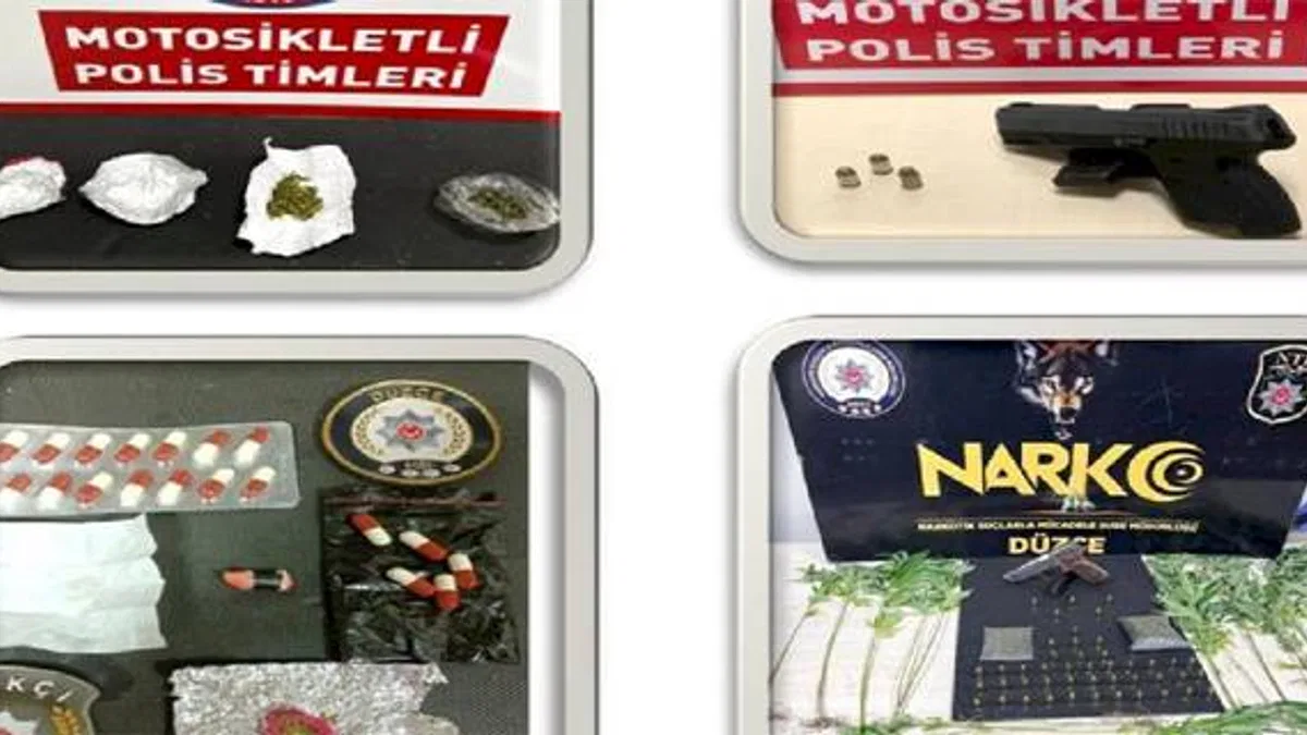 Düzce'de uyuşturucuya geçit yok!