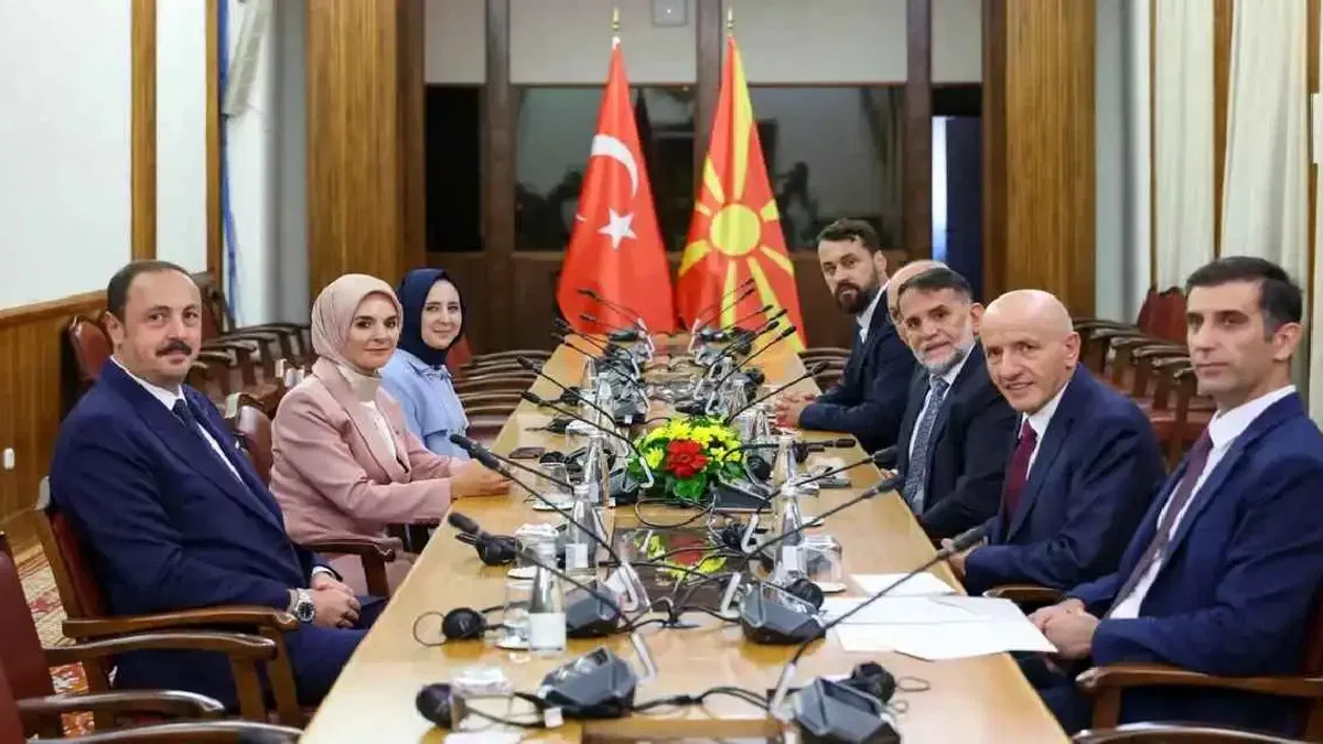 Bakan Göktaş'tan Kuzey Makedonya’da sosyal mutabakata imza