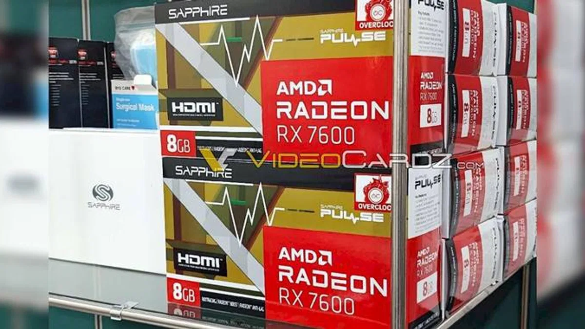 Radeon RX 7600, Fiyatıyla Birlikte Listelendi