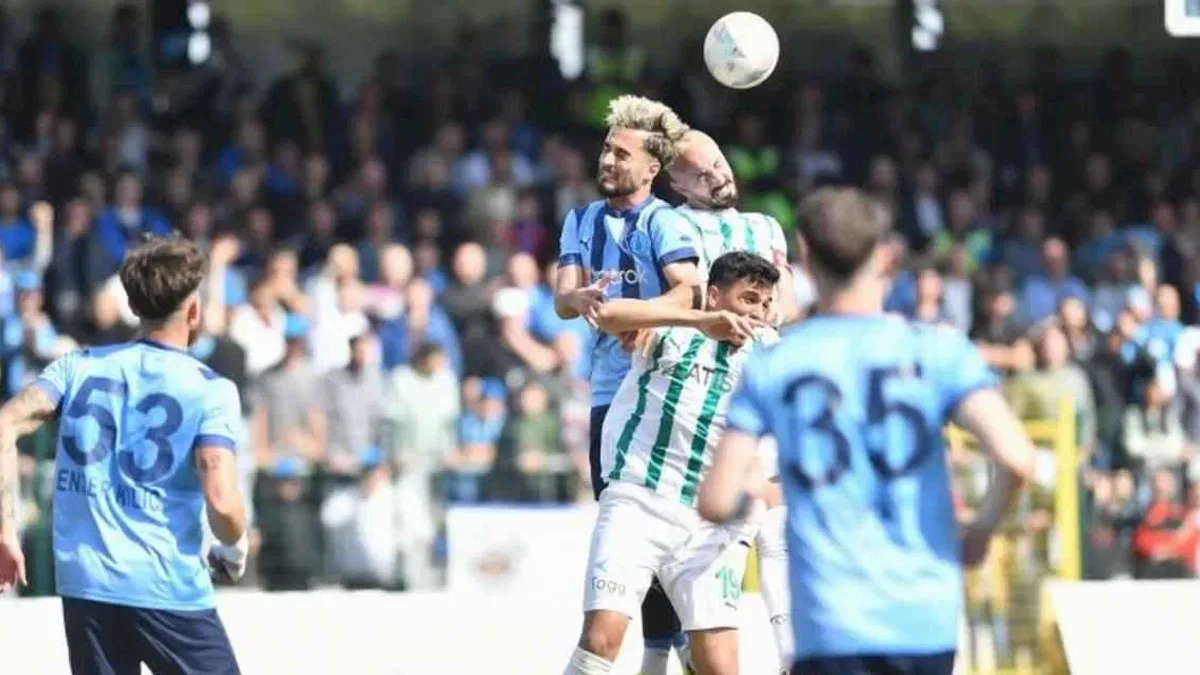 Bursaspor yenilmezlik ünvanına veda etti!