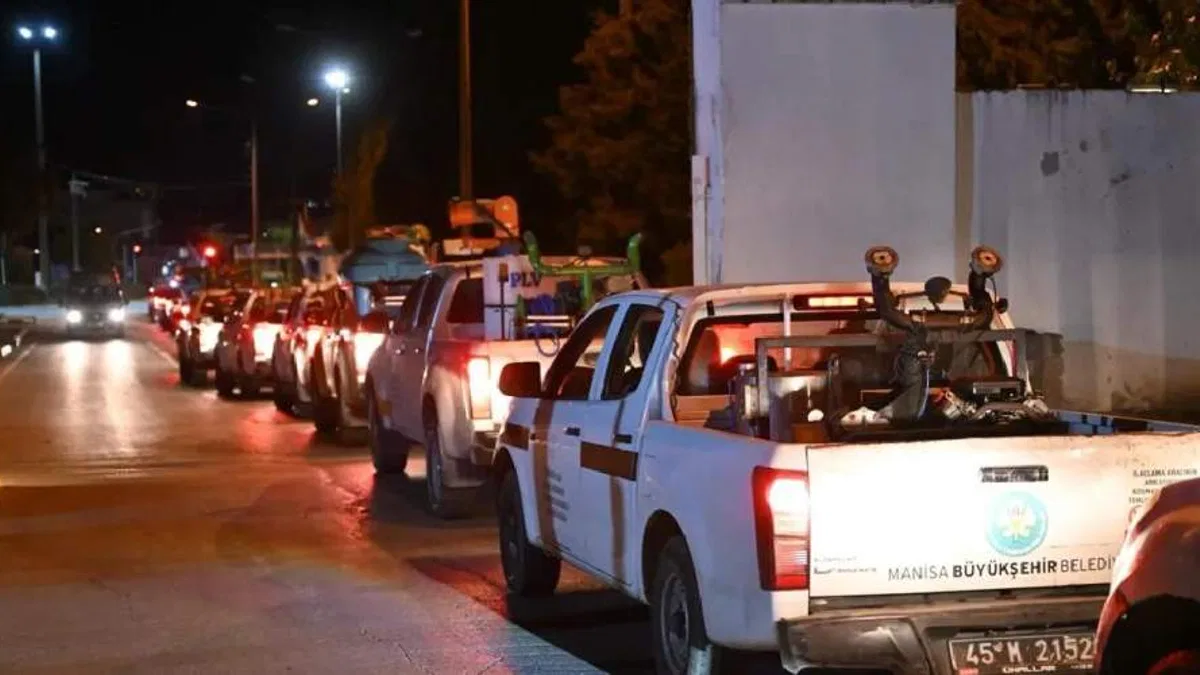 Manisa Büyükşehir’in vektörle mücadelesi sürüyor
