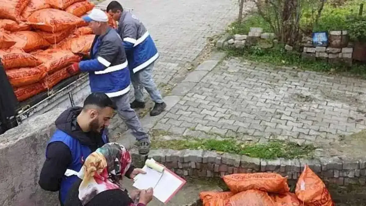Canik Belediyesi'nden Isınma Desteği
