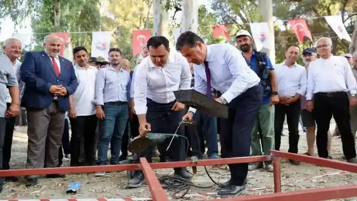 Muğla Dalaman'da yeni yaşam alanına temel