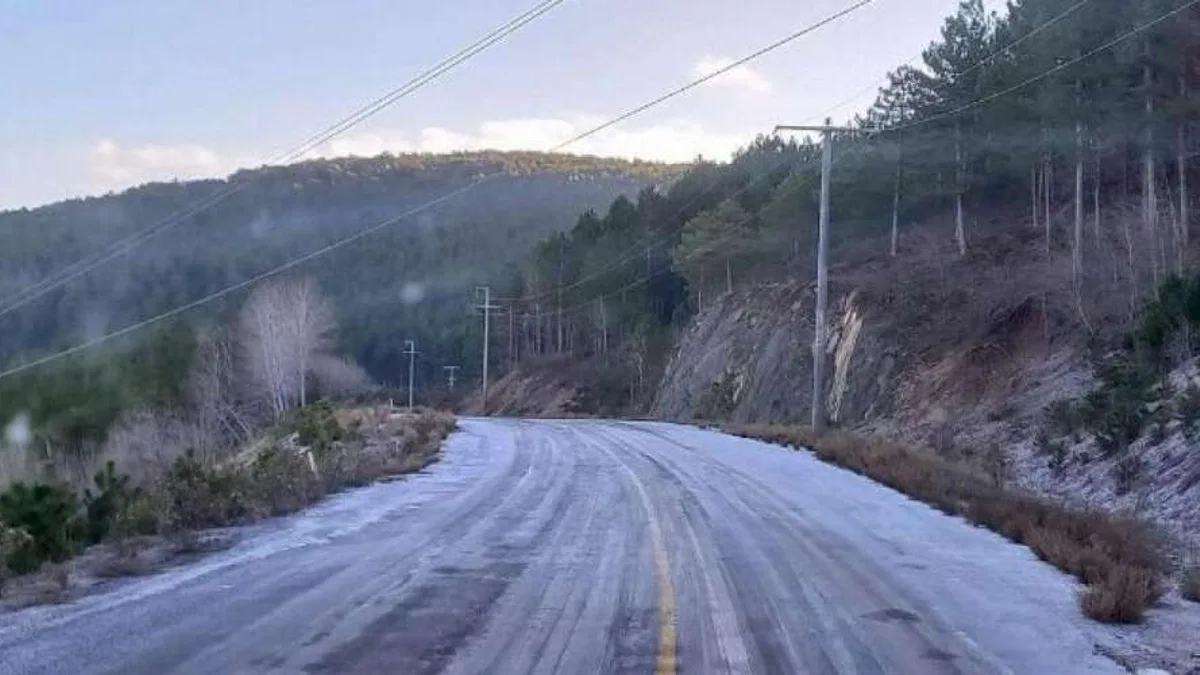 Muğla buzlanmaya karşı tuzladı