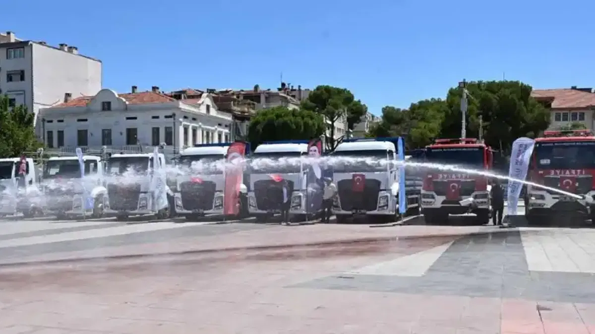 Manisa Büyükşehir'in araç filosuna 350 milyon TL’lik güç takviyesi