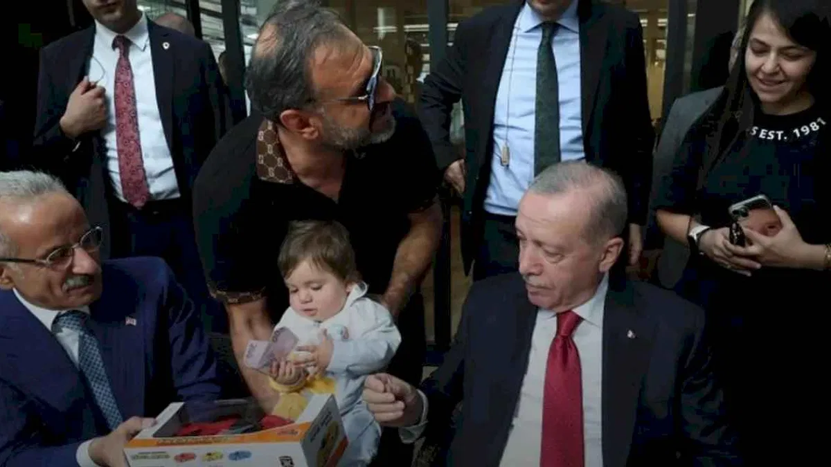Cumhurbaşkanı Erdoğan'dan 'tatlı' sohbet