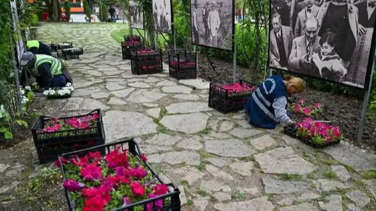 ABB'den yeşil alanlara yaz dokunuşu