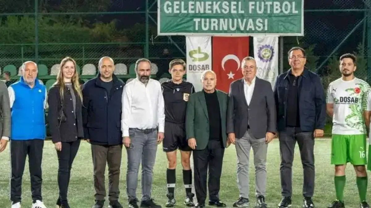 DOSAB’da geleneksel futbol heyecanı