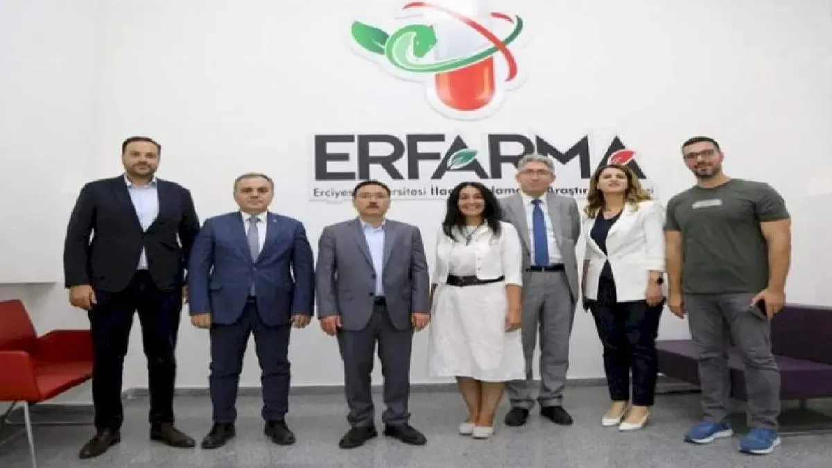 Kayseri dinamiklerinden ERFARMA'ya ziyaret