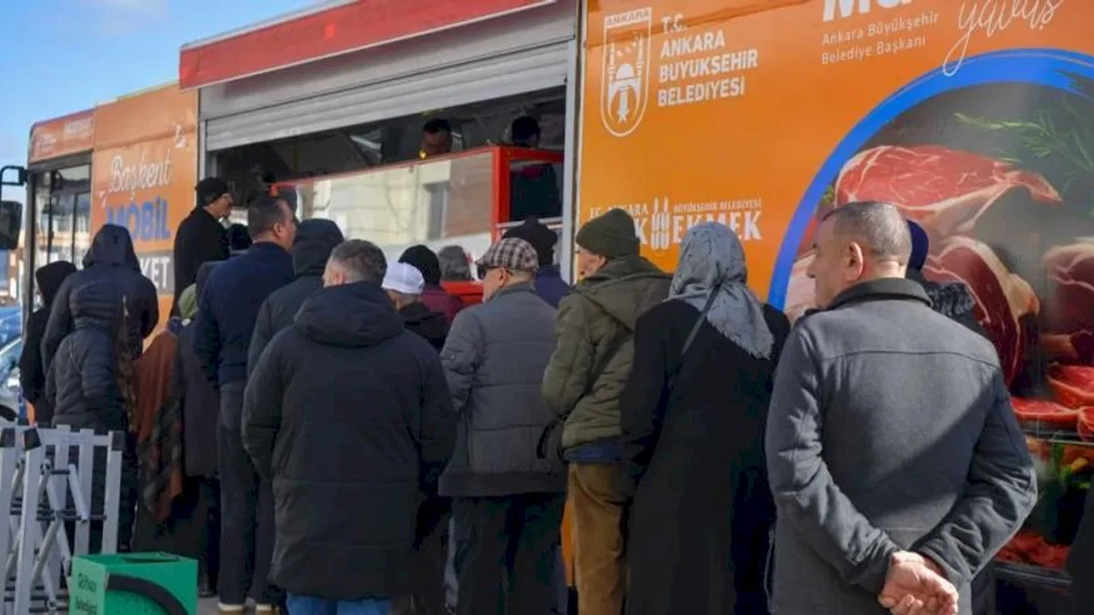 Başkent Market ve Mobil Marketlerle Yerli Besi Et Satışı Devam Ediyor