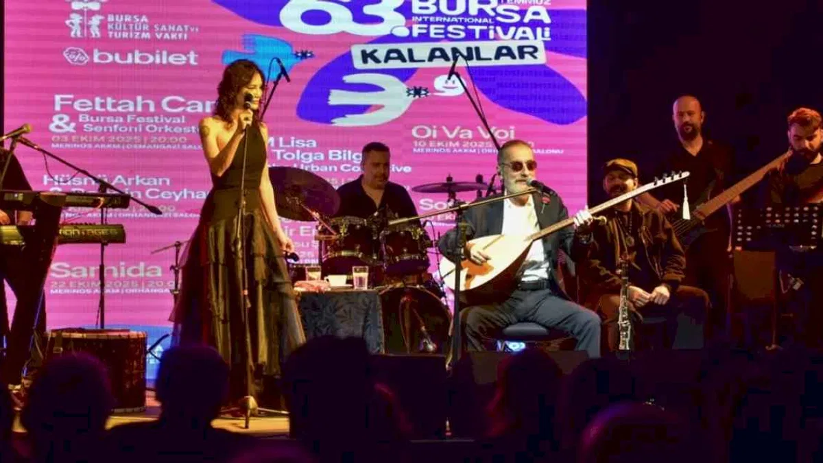 Bursa Festivali‘nde Soner Olgun konseri