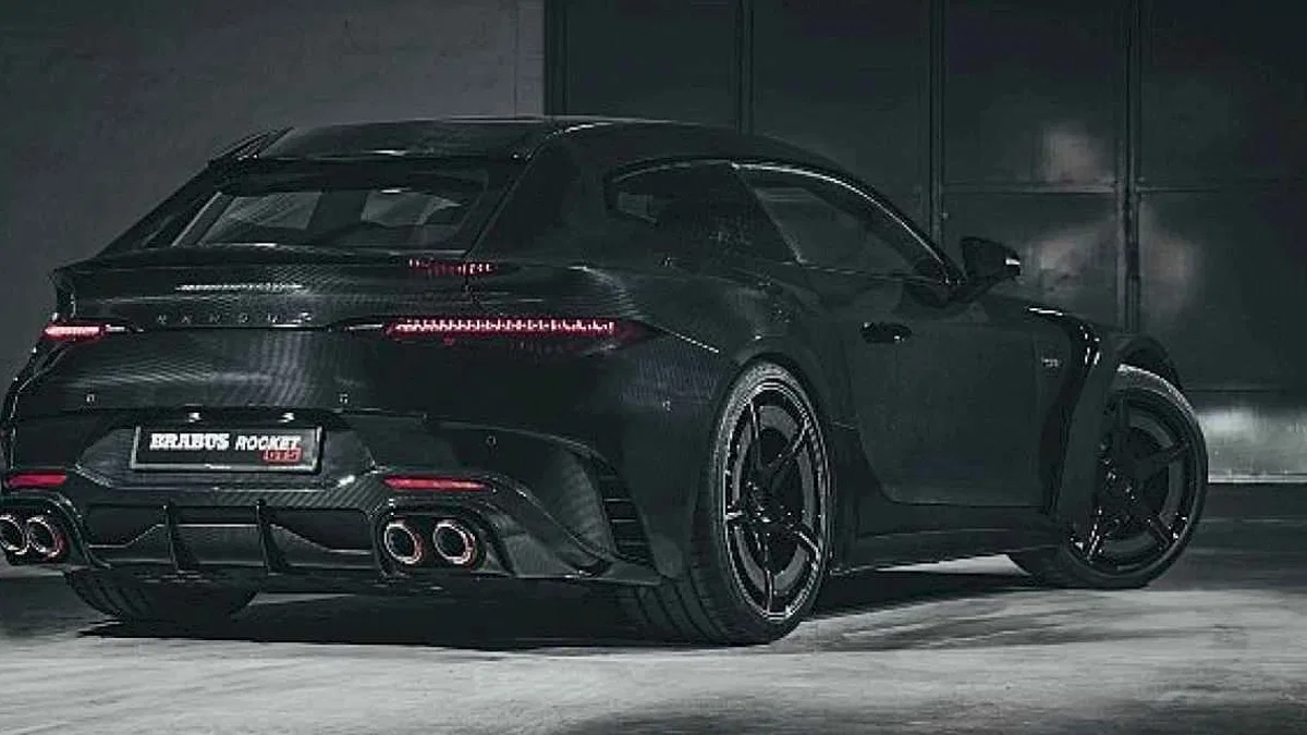 BRABUS ROCKET GTS Sadece Continental Lastiklerini Kullanacak