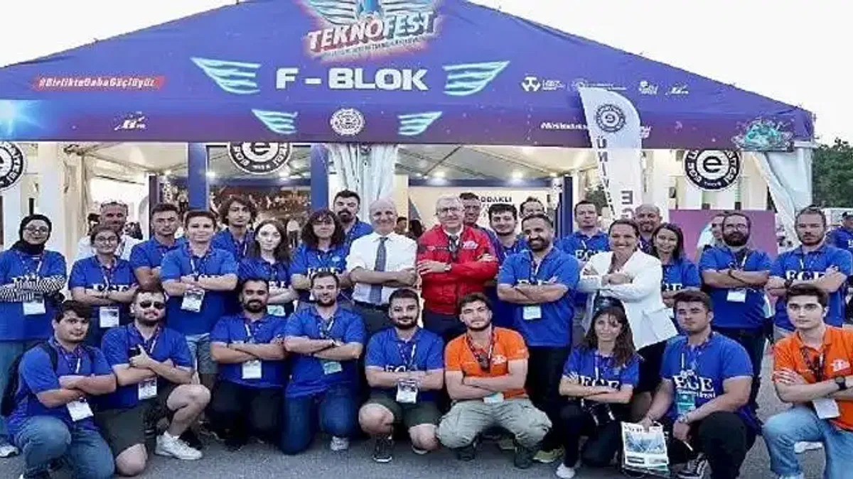 Ege Üniversitesinden TEKNOFEST - Ankara çıkarması