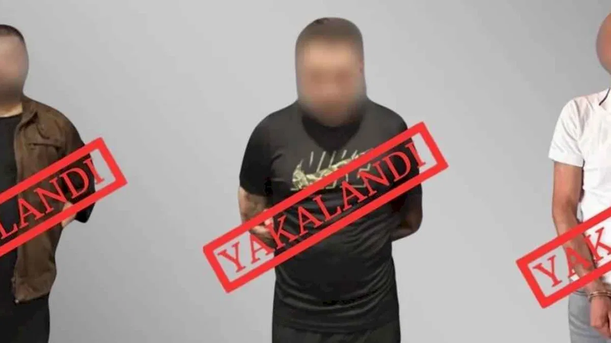 Kırmızı bültenli 3 suçlu yakalandı