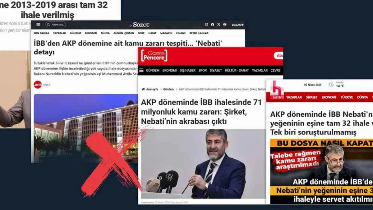 Eski Bakan'ın eşinin kamu ihalesi aldığı iddialarına yanıt