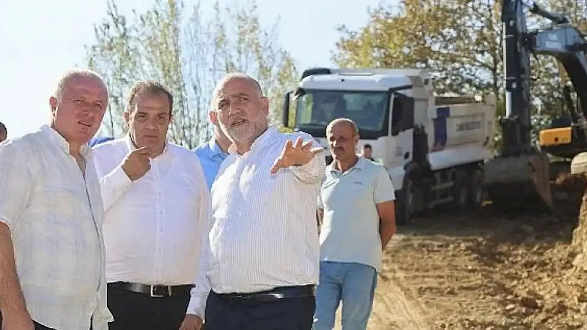 Başkan İbrahim Sandıkçı'dan Dronla Kontrol