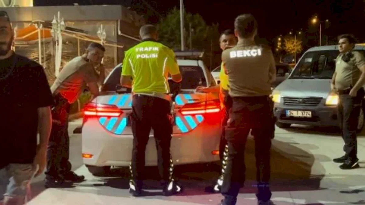Düzce'de polisten kaçan alkollü sürücü yakalandı
