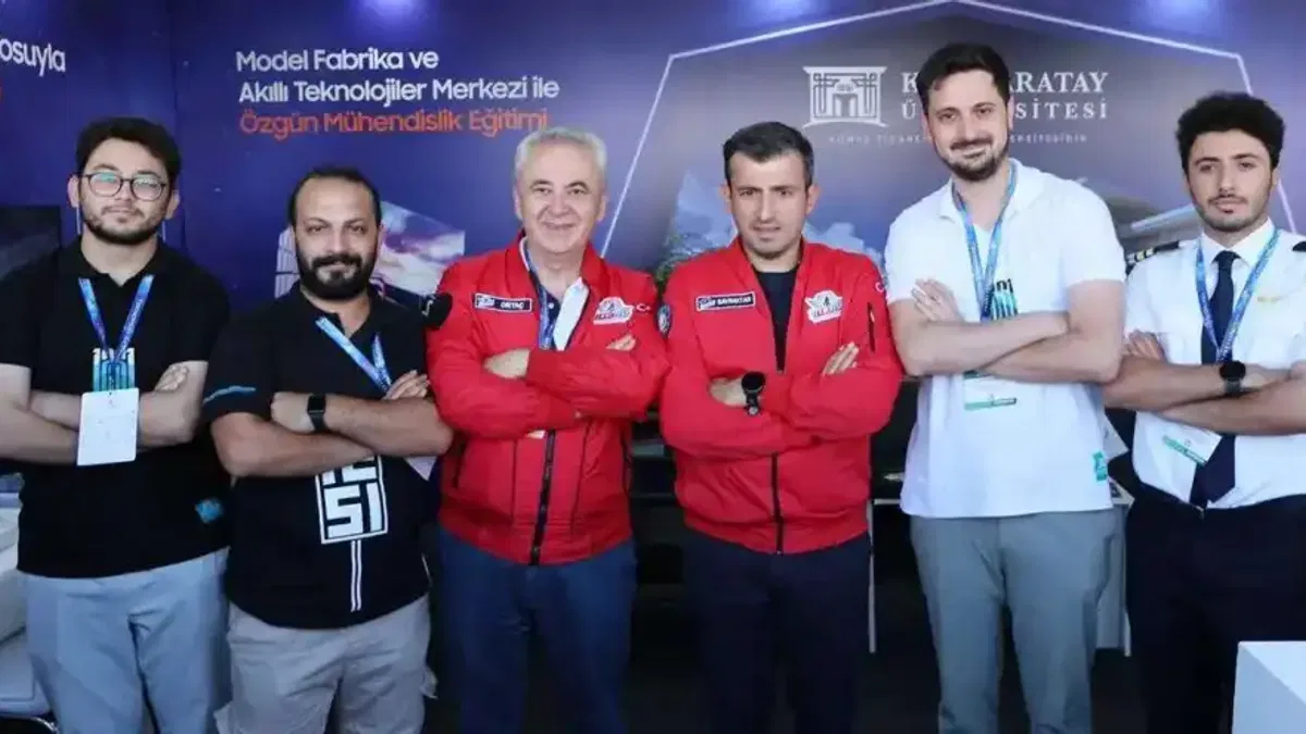 Teknofest Adana'da, KTO Karatay Üniversitesi Rüzgarı Esti