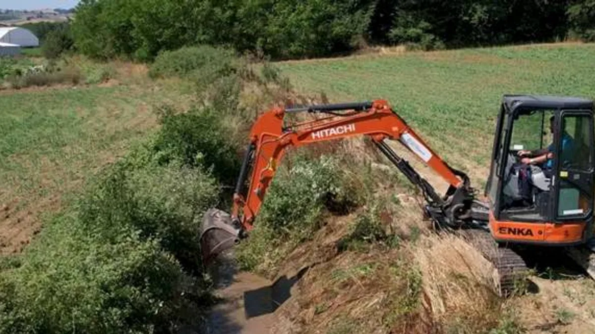 Kocaeli'nin sulama kanallarında hummalı temizlik