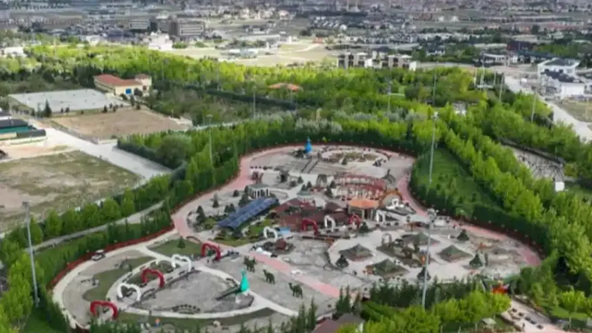 Konya Selçuklu 'Çiçek Bahçesi'ne dönüştü