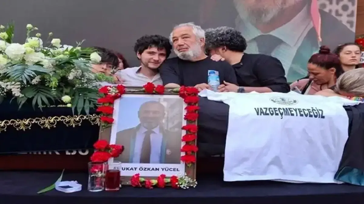 İzmir Barosu eski başkanı Özkan Yücel'e hüzünlü veda