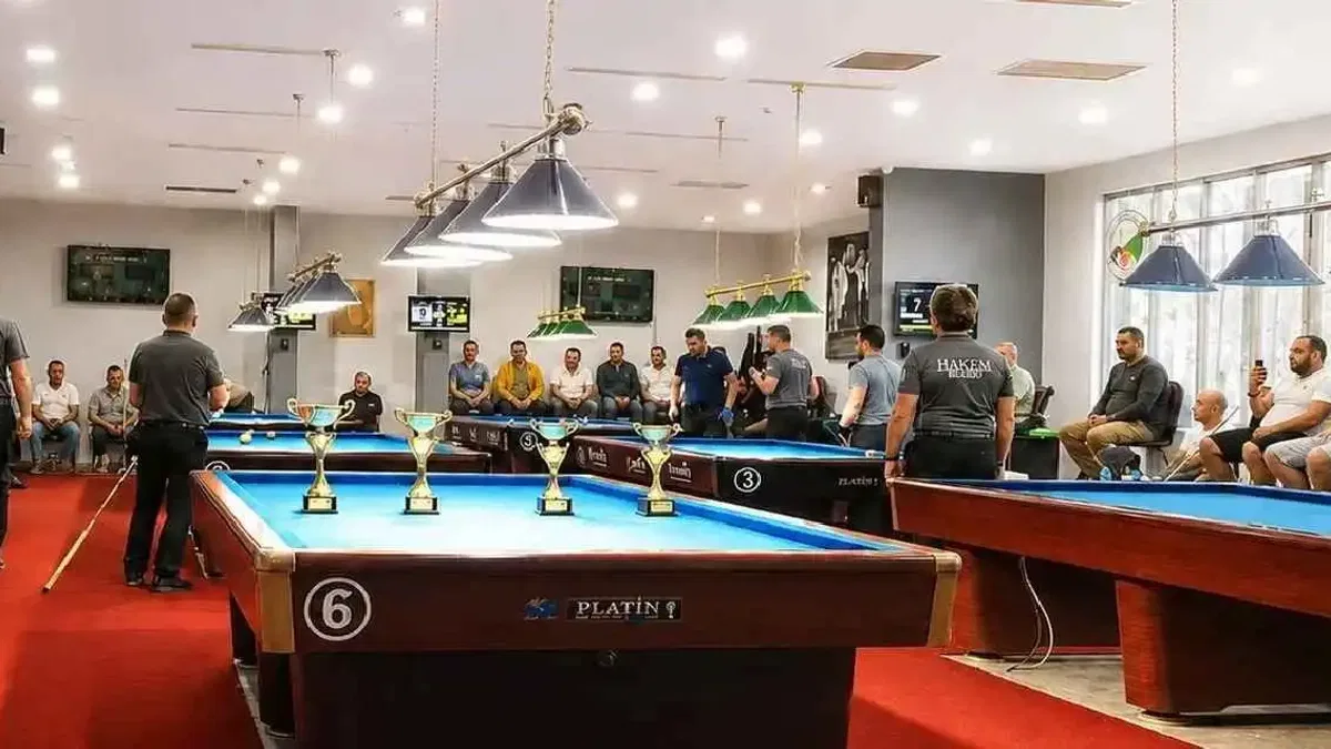 ASSİM’de 11 masa, 7 yıllık bilardo hikayesi