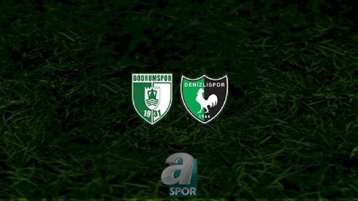 Bodrumspor - Denizlispor maçı ne zaman, saat kaçta ve hangi kanalda? | TFF 1. Lig