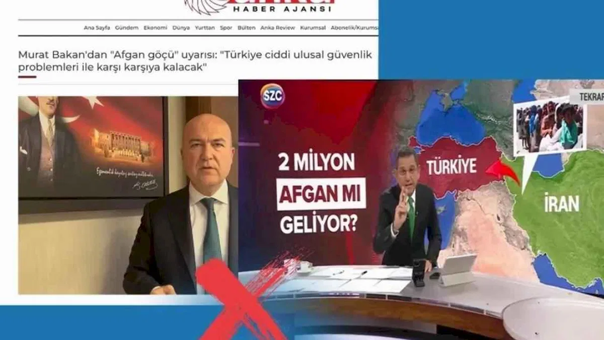 'Afganlar sınırdan geçiyor' iddialarına İletişim'den yalanlama