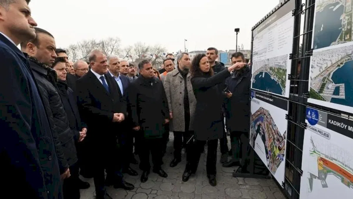 İstanbul Kadıköy Meydanı’nda dönüşüm başladı