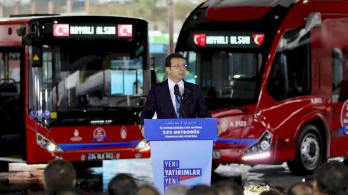 İstanbul'da metrobüs hattına 252 yeni otobüs