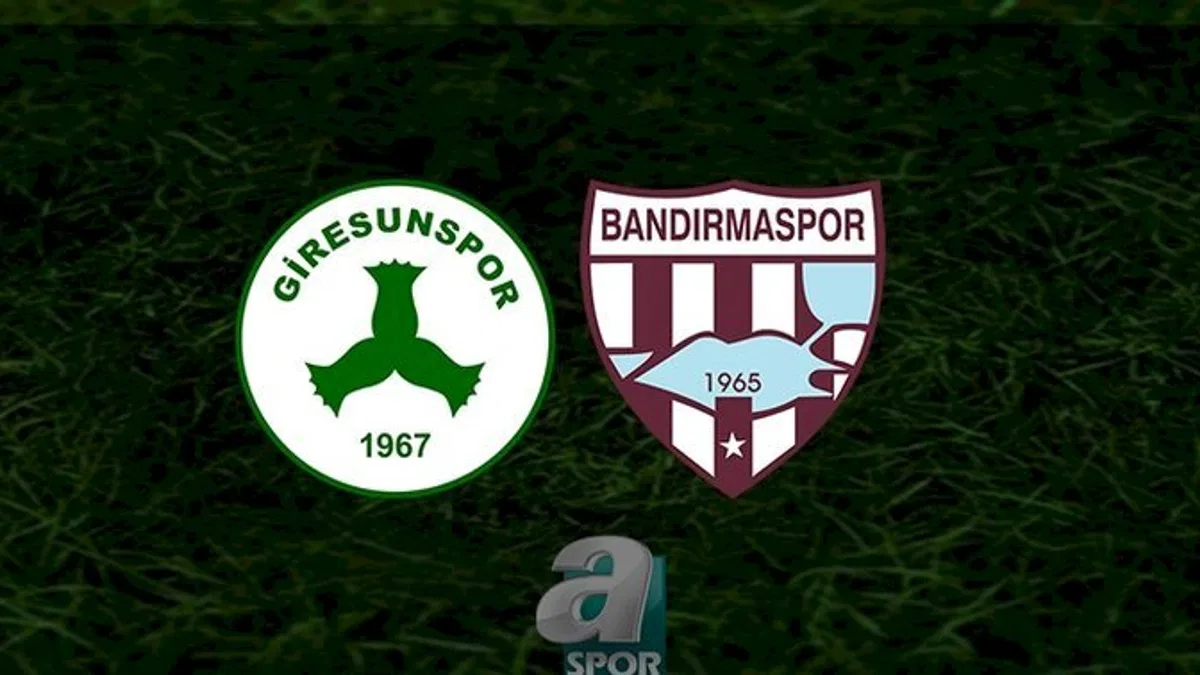 Giresunspor - Bandırmaspor maçı ne zaman, saat kaçta ve hangi kanalda? | Trendyol 1. Lig