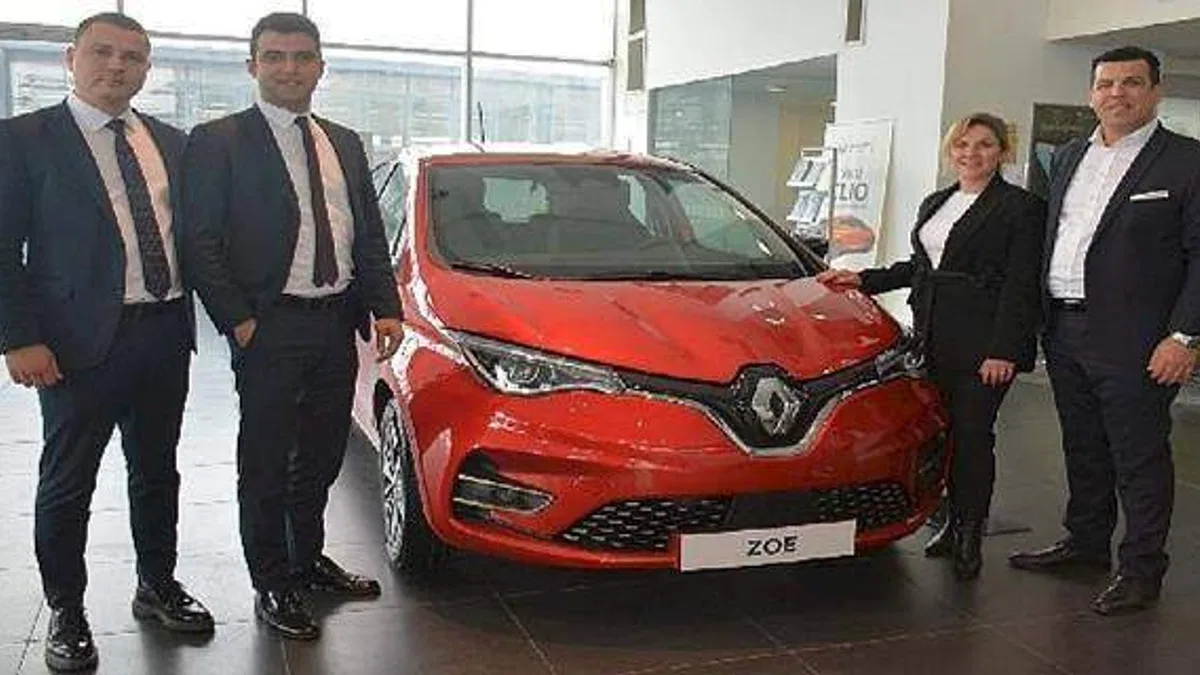 Ermat Otomotiv'den Renault Zoe tanıtım etkinliği