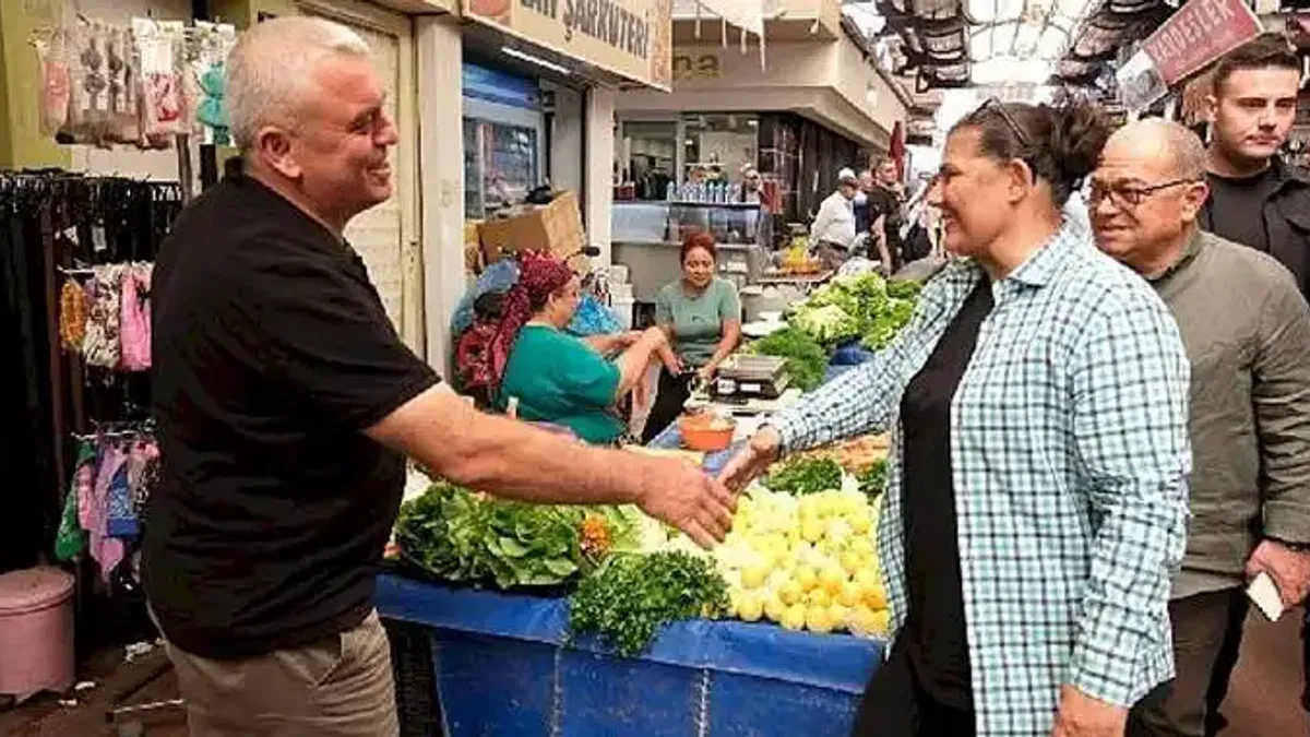 Başkan Çerçioğlu Nazilli'de vatandaşlarla buluştu