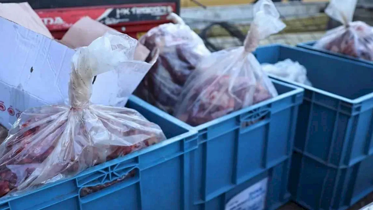 Antalya otogarında 270 kilo uygunsuz taşınan et bulundu
