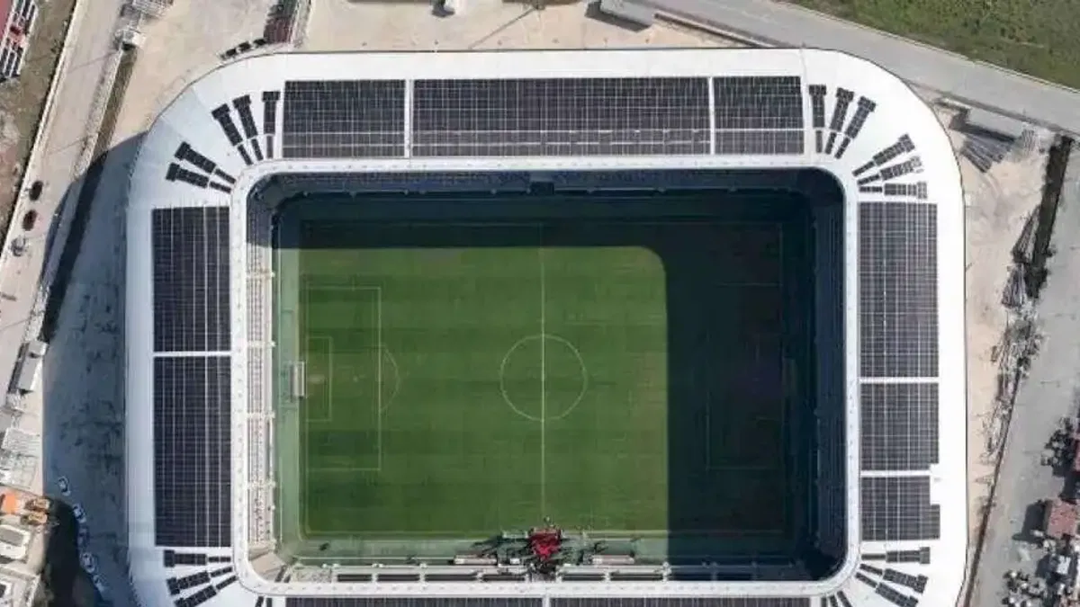 Stadyum artık enerji üretecek