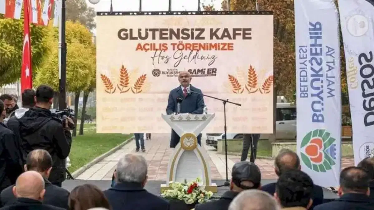 Malatya'da Glütensiz Kafe hizmete açıldı