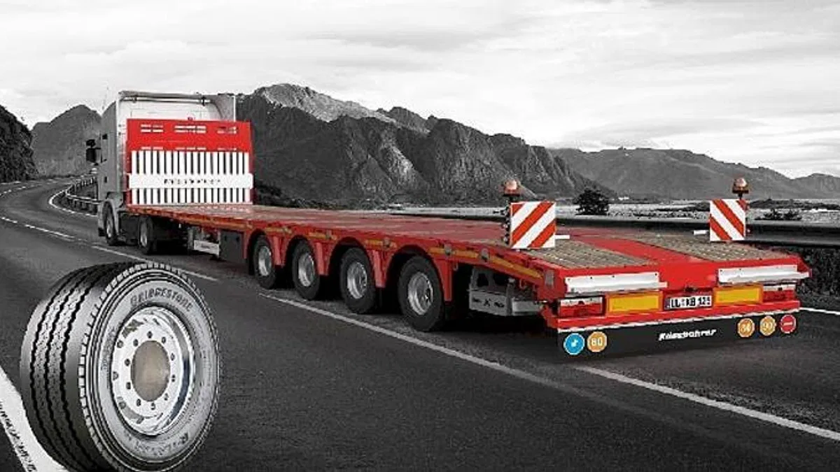 Brisa'nın Bridgestone Lastikleri Tırsan'ın Treylerlerini Taşıyacak