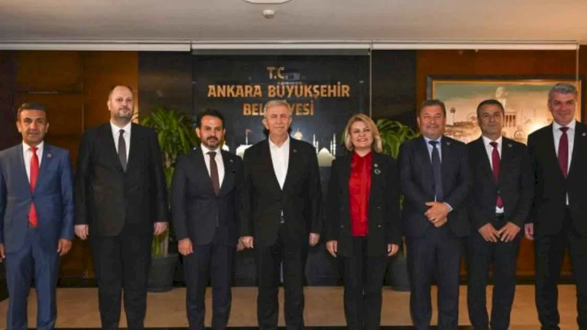 Başkan Hürriyet, ABB Başkanı Mansur Yavaş’ı ziyaret etti