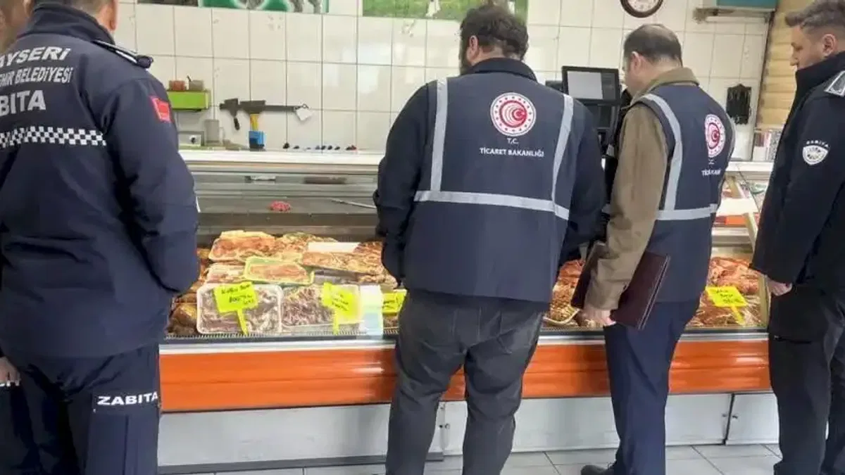 Kayseri zabıtasından kasaplara yakın takip