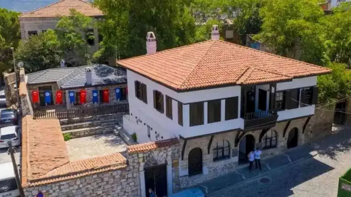 Milas'ta Hacıali Ağa Konağı ziyaretçileri bekliyor