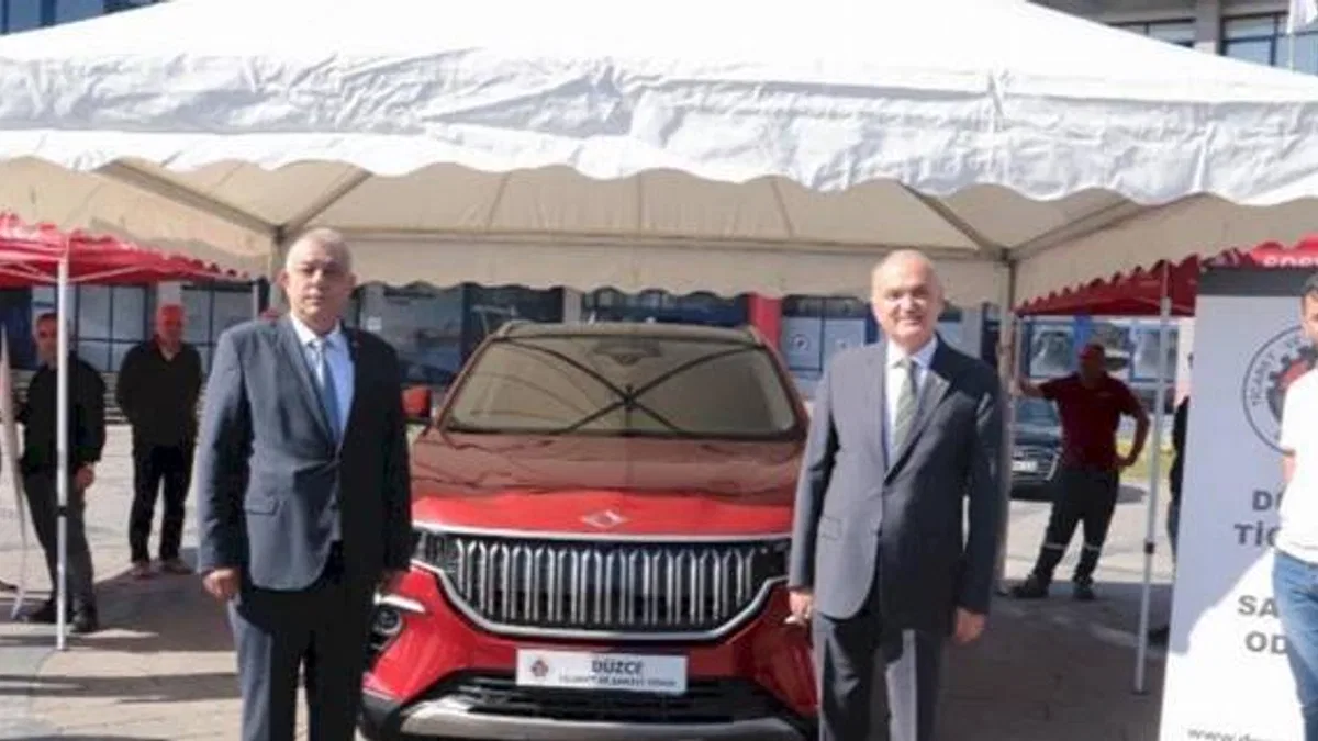 Düzce TSO'nun TOGG yerli otomobili Düzce’de
