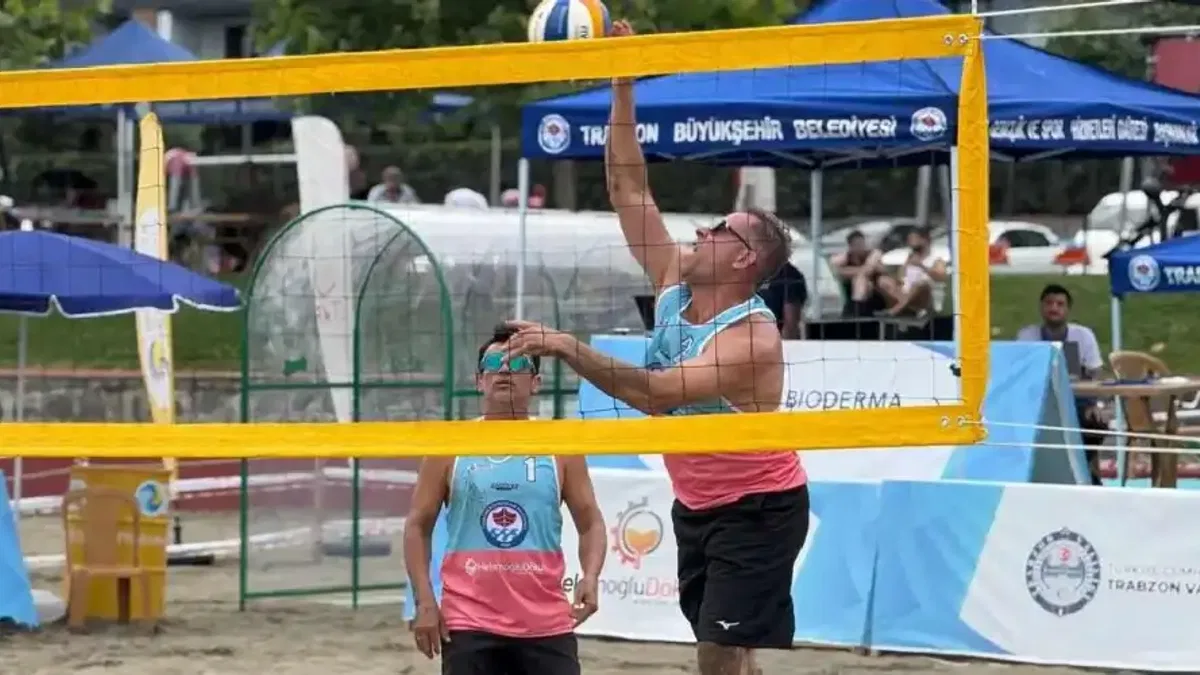 Trabzon'da Plaj Voleybolu Turnuvası başlıyor