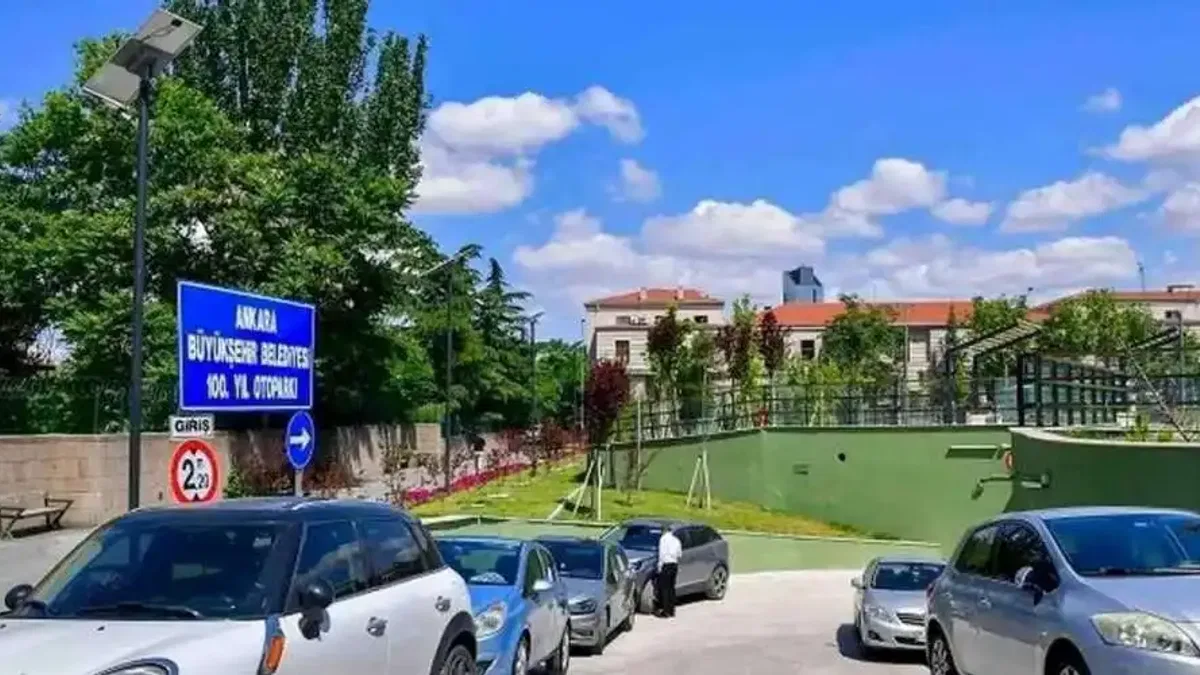 Ankara 100. Yıl Otoparkı hizmete açıldı