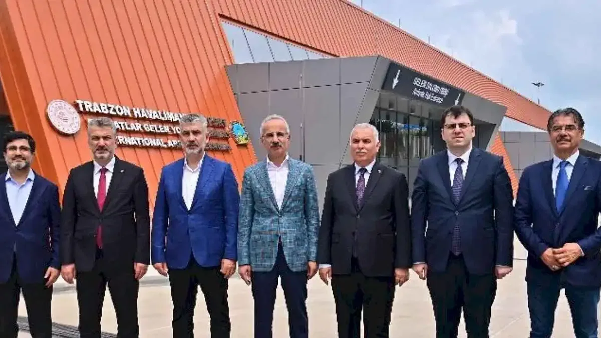 Trabzon'da yeni havalimanı ile ilgili yerinde inceleme