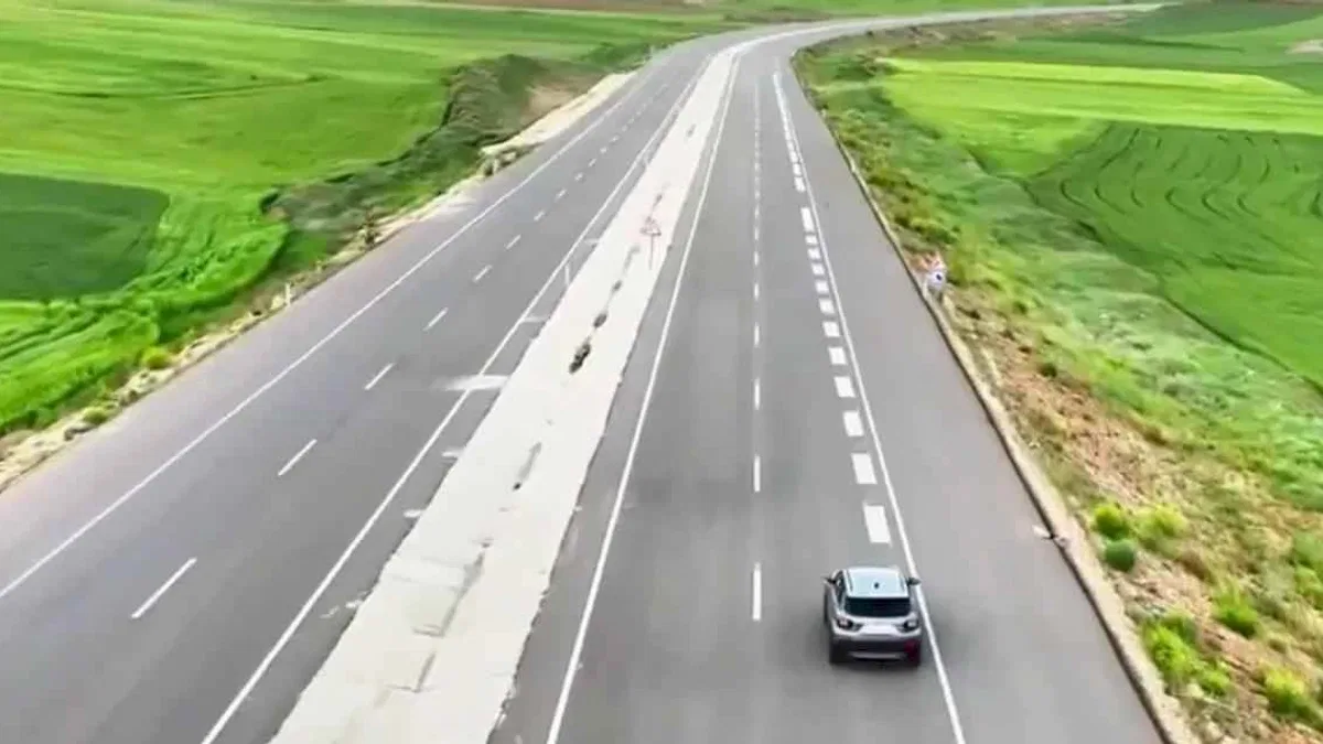 Türkiye'de bir ilk... Nallıhan-Beypazarı 'melodili yol' oldu