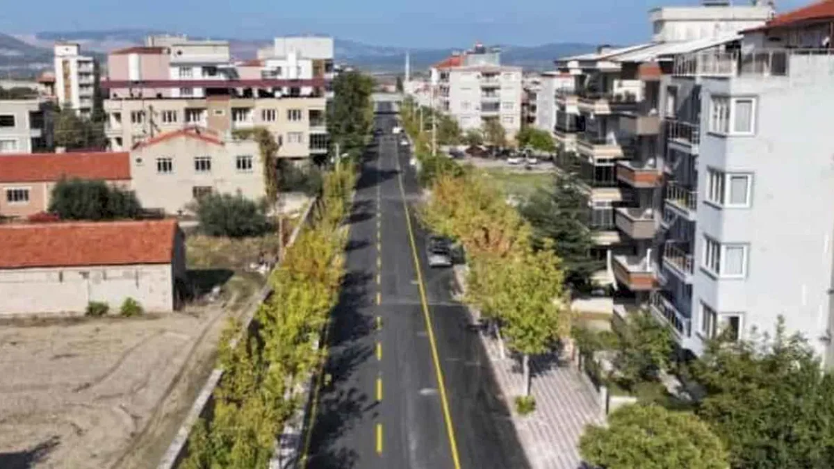 Manisa’da sıcak asfalt tamamlandı