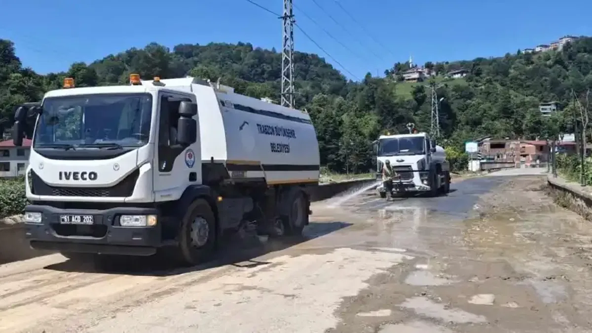 Trabzon'da temiz çevre için yoğun çalışma