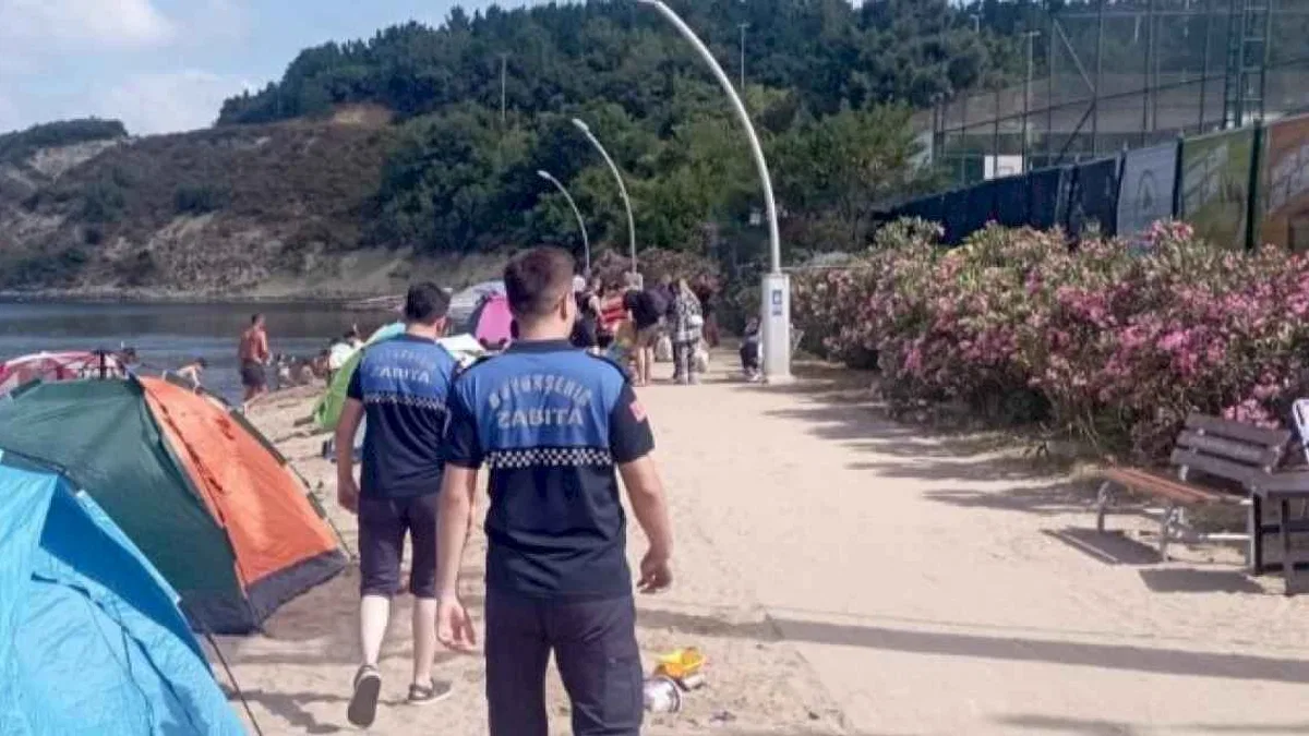 Kocaeli zabıtasından bayram mesaisi
