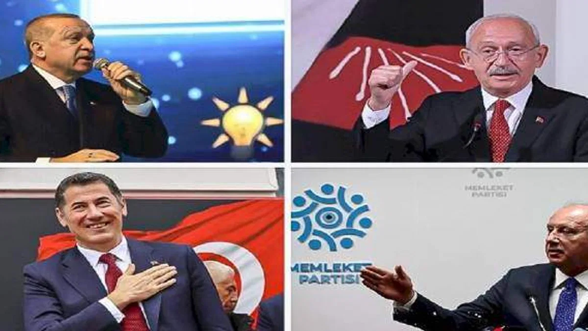 YSK'dan Cumhurbaşkanı adayları için bağış ve nakdi kararı