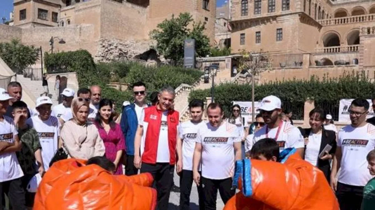 Avrupa Spor Haftası kutlaması Mardin’de başladı